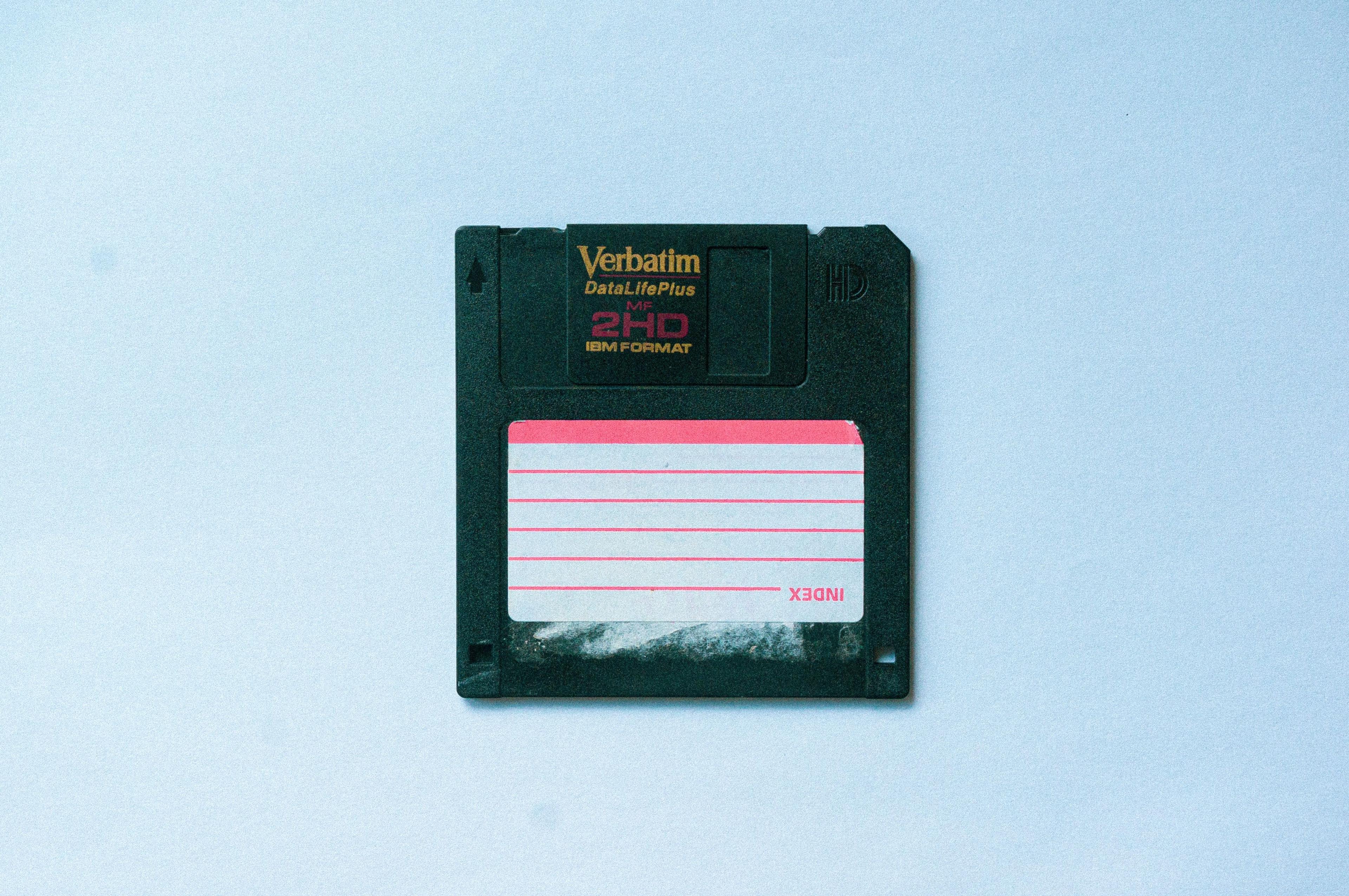 Floppy disk - vintage music composing software